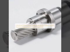 Γραμμικός οδηγός βιομηχανικού ρομπότ, συρόμενο μπλοκ, προσαρμοσμένο μήκος, εξάρτημα ακριβείας μετάδοσης, βασικό στοιχείο