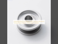 Τερματικό Εξάρτημα Βιομηχανικού Ρομπότ Υψηλής Ακρίβειας Αλουμινένιο Ιμάντα Χρονισμού Λύση Μετάδοσης Ακριβείας