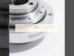 Υψηλής ακρίβειας ορμονικό μειωτή κάλυψη CNC επεξεργασμένο ρομποτικό πυρήνα συστατικό ανθεκτικό στην φθορά υψηλής αντοχής κράμα αργιλίου