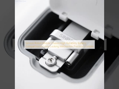 Κινητό πλαίσιο ρομπότ υπηρεσιών Υψηλής αξιοπιστίας Μηχανισμός κλειδώματος καλύμματος διαμερίσματος μπαταρίας Ακριβής προσαρμογή