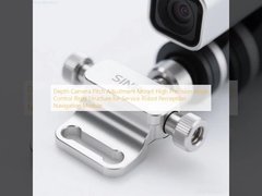 Βάση Ρύθμισης Κλίσης Κάμερας Βάθους, Έλεγχος Γωνίας Υψηλής Ακρίβειας, Άκαμπτη Δομή για Μονάδα Αντίληψης και Πλοήγησης Ρομποτικού Συστήματος