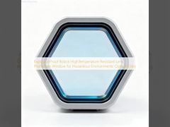 Ανθεκτικό σε έκρηξη Ρομπότ Παράθυρο Προστασίας Φακού Ανθεκτικό σε Υψηλές Θερμοκρασίες για Επικίνδυνα Περιβάλλοντα Οπτικό Γυαλί