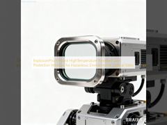 Ανθεκτικό σε έκρηξη Ρομπότ Παράθυρο Προστασίας Φακού Ανθεκτικό σε Υψηλές Θερμοκρασίες για Επικίνδυνα Περιβάλλοντα Οπτικό Γυαλί